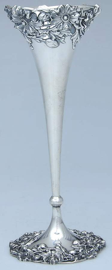 4024 (Sterling, Hollowware) 10" Vase by Redlich-1