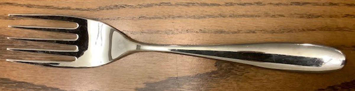 Deta Mirror Large Solid Cold Meat Serving Fork by Robert Welch-1