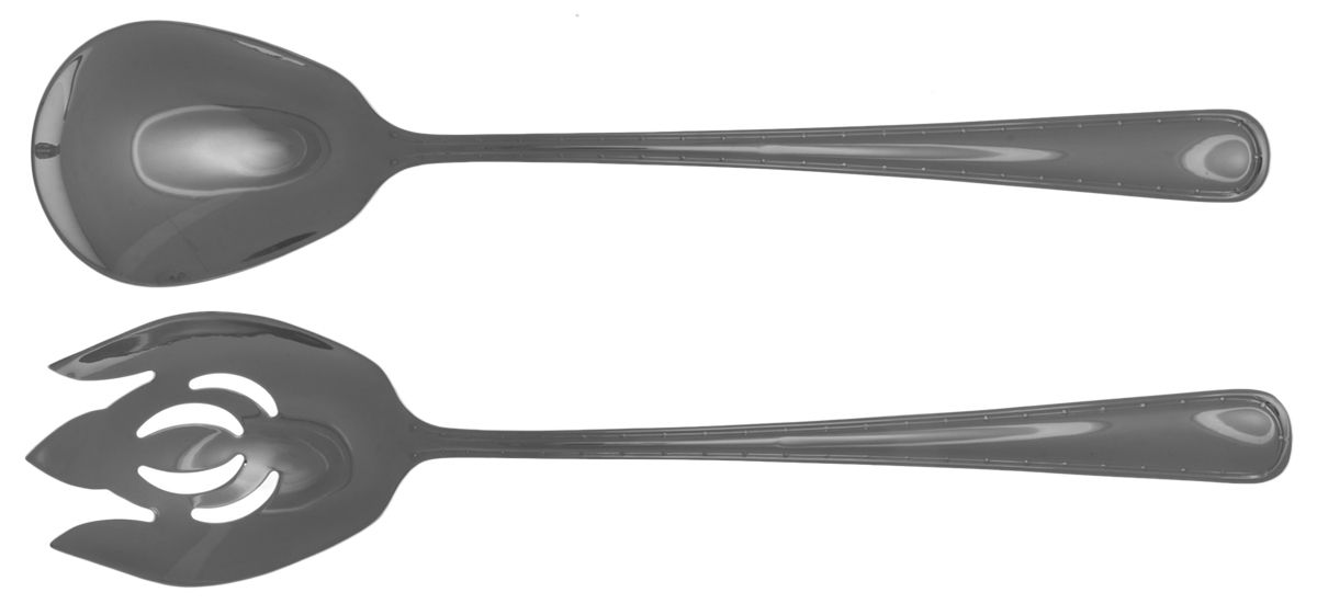 Essex Pearl (Stainless) 2 Pc Salad Set with Stainless Bowl by Reed & Barton-1