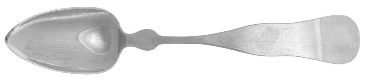 Coin Silver Flatware Teaspoon by Roswell H Bailey-1