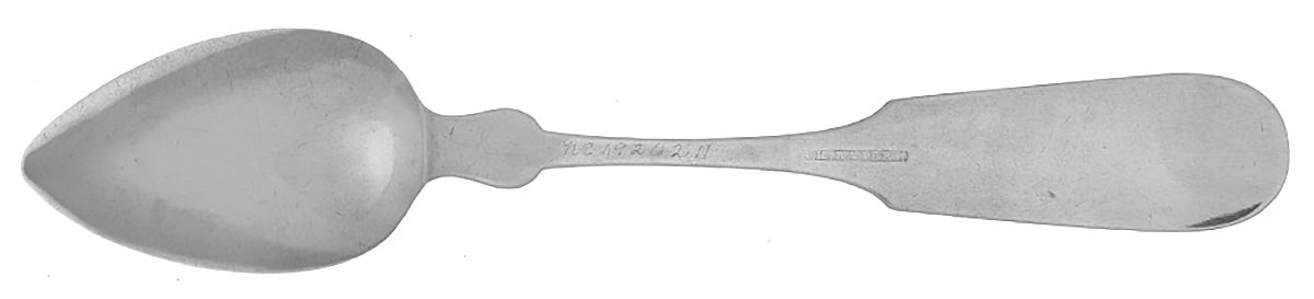 Coin Silver Flatware Teaspoon by Roswell H Bailey-2
