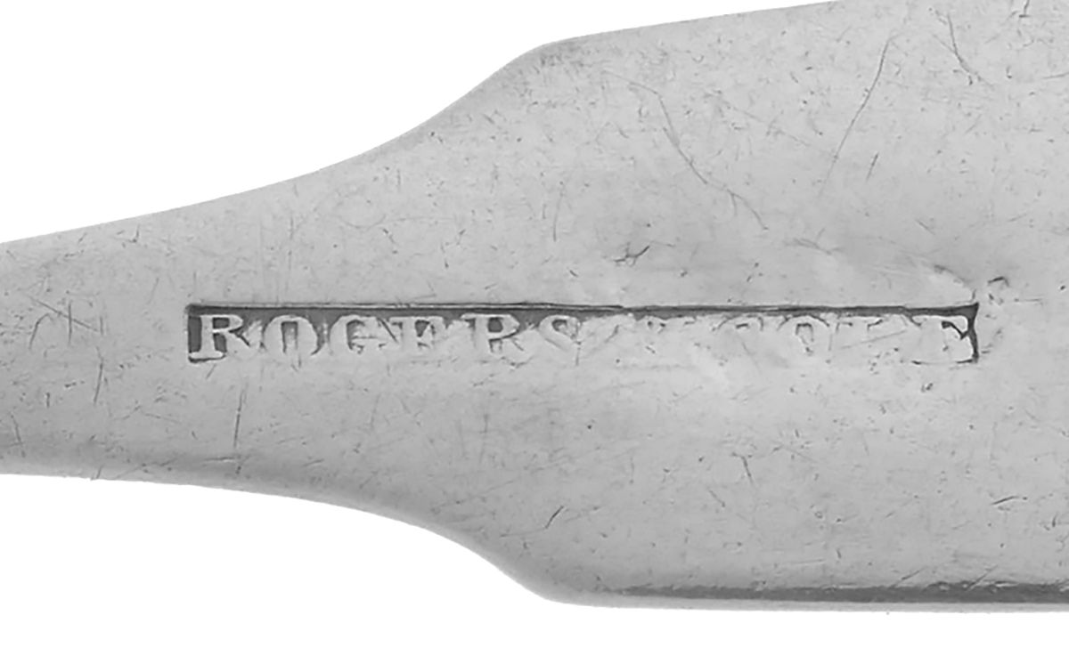 Coin Silver Flatware Teaspoon by ROGERS AND COLE-3