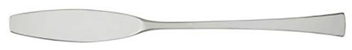 Stellar (Stainless) Flat Handle Master Butter Knife by Ricci (Argentieri)-1