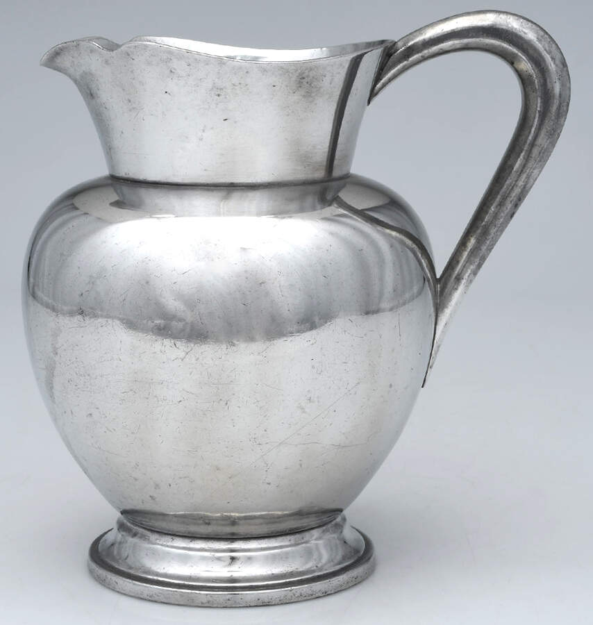 5460 (Pewter, Hollowware) Pitcher Water by Reed & Barton-1