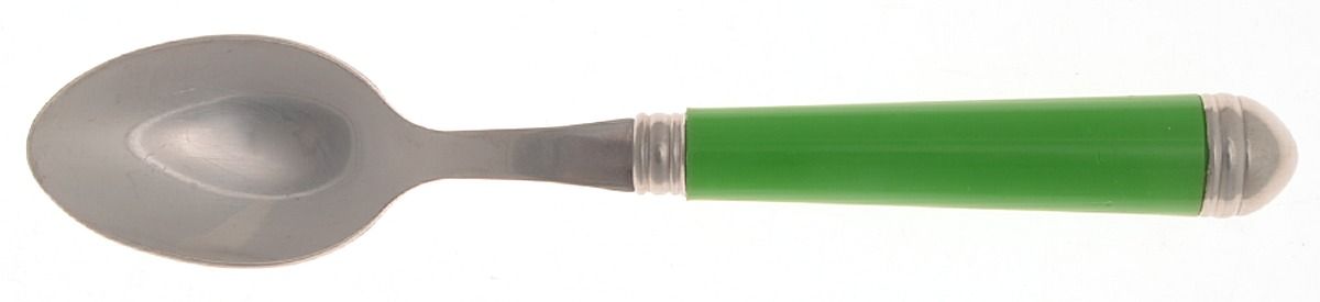 Coutellerie-Green Stripes (Stainless) Teaspoon by Sabre-1