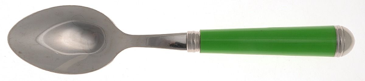 Coutellerie-Green Stripes (Stainless) Place/Oval Soup Spoon by Sabre-1