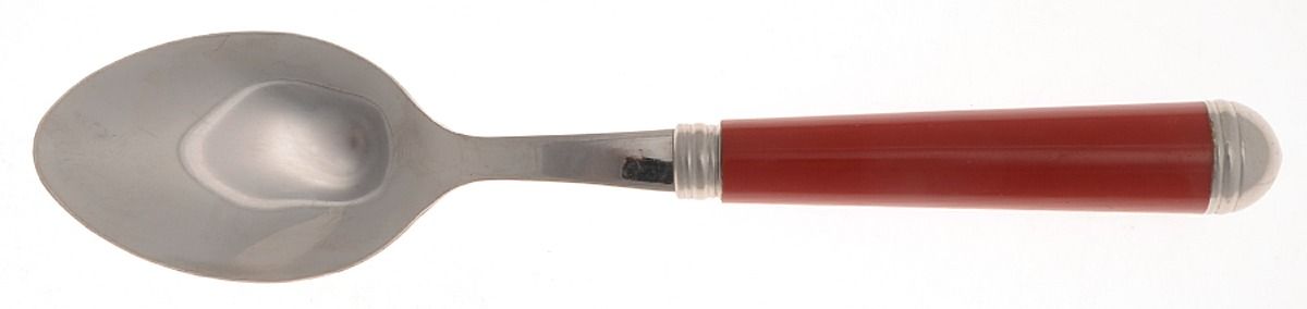 Coutellerie-Red Stripes (Stainless) Place/Oval Soup Spoon by Sabre-1