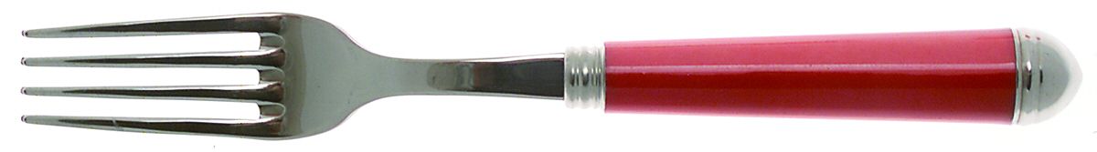 Coutellerie-Red Stripes (Stainless) Individual Salad Fork by Sabre-1
