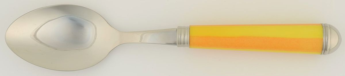 Coutellerie-Yellow Stripes (Stainless) Place/Oval Soup Spoon by Sabre-1