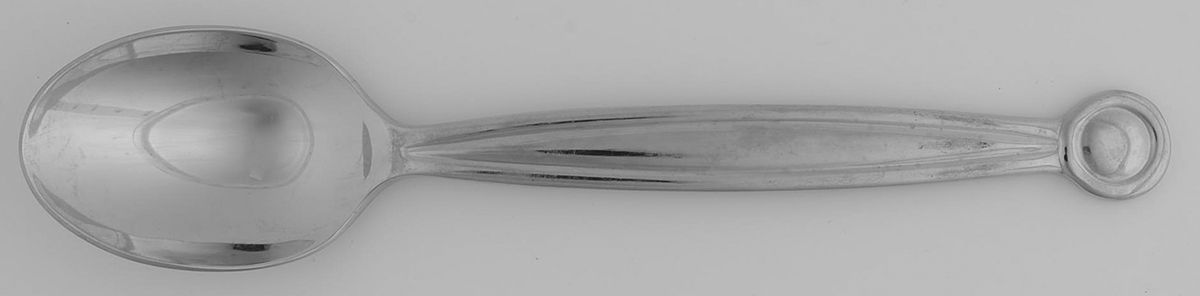 Anelli (Stainless) Place/Oval Soup Spoon by Sasaki-1