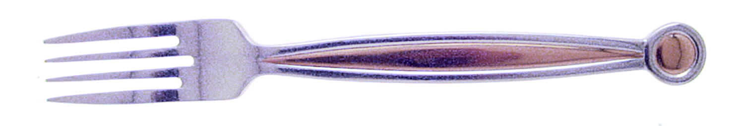 Anelli Gold (Stainless, Gold Accent) Fork by Sasaki-1
