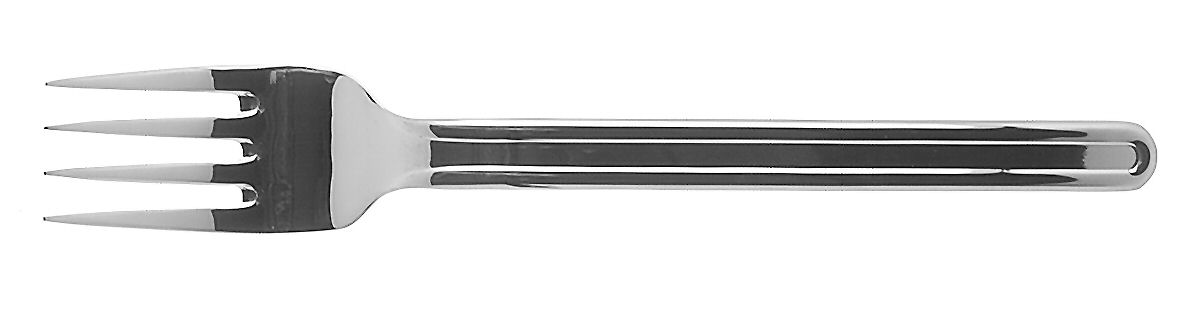 Bordin (Stainless) Solid Serving Fork by Sasaki-1