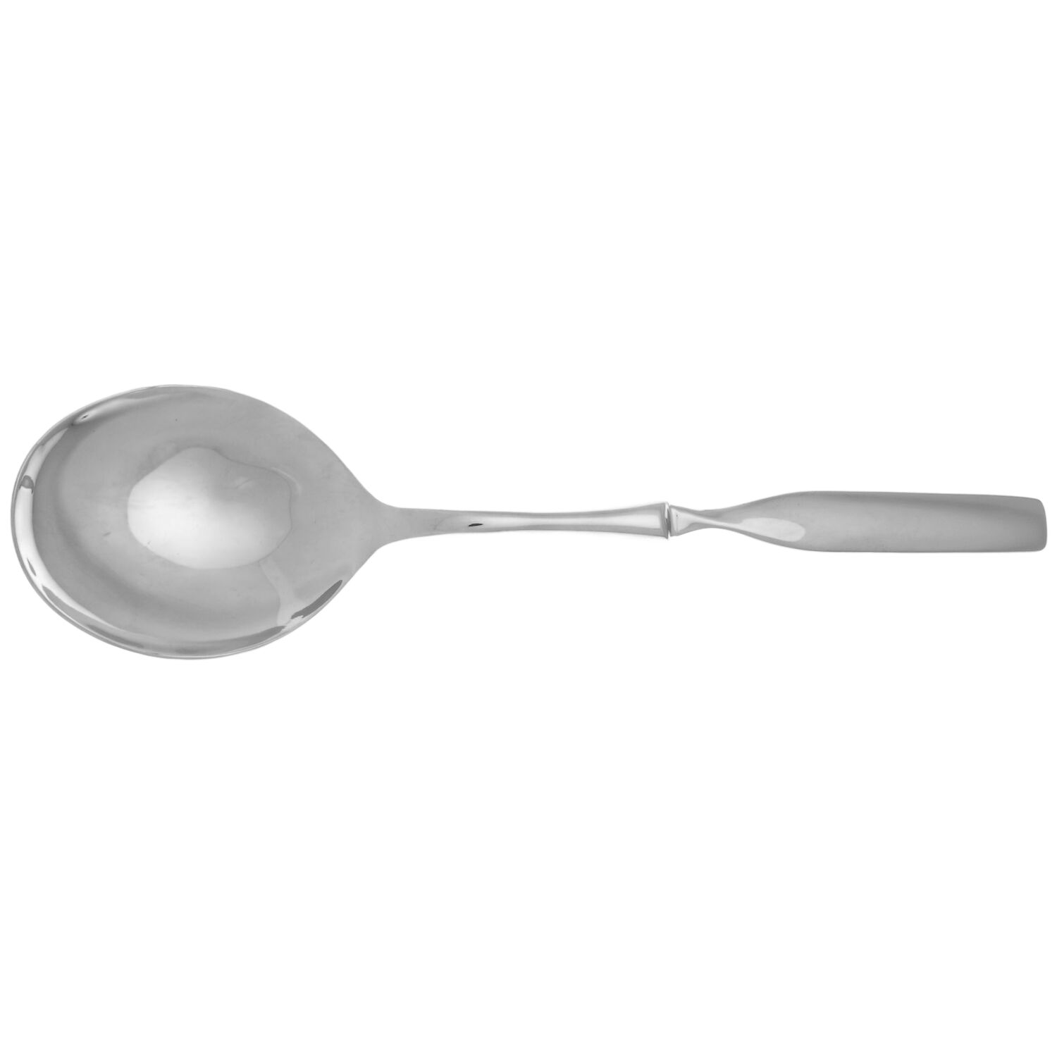 Double Helix (Stainless) Casserole Spoon with Smooth Stainless Bowl HC by Sasaki-1