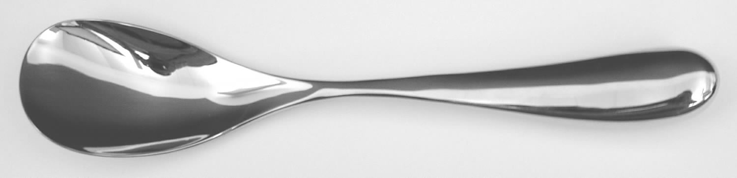 Eros (Stainless) Solid Serving Spoon by Sasaki-1