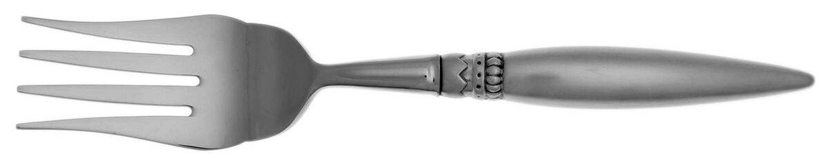 Harlequin (Stainless) Cold Meat Fork Large, Stainless Tines HC by Sasaki-1
