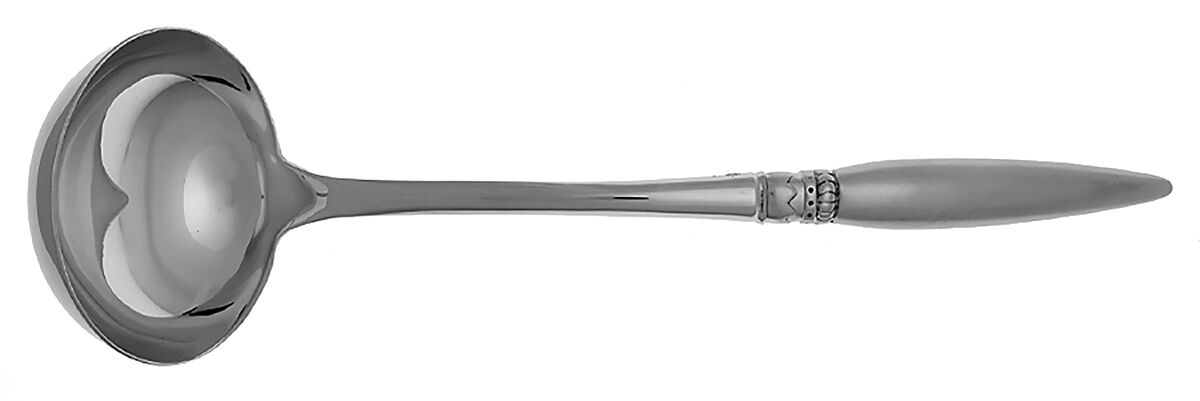 Harlequin (Stainless) Soup Ladle with Stainless Bowl HC by Sasaki-1