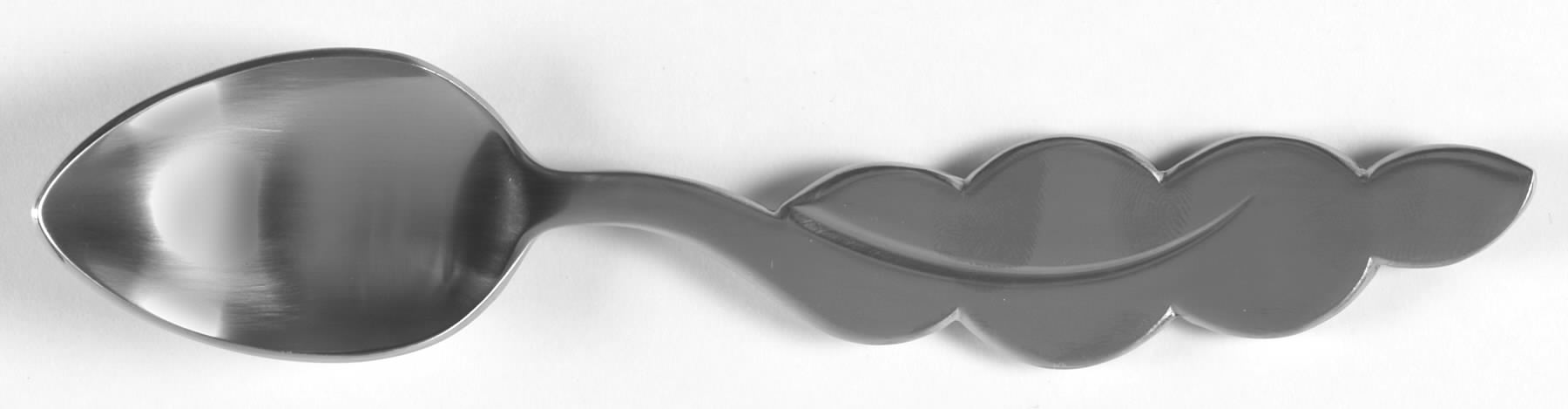 Leaf (Stainless) Teaspoon by Sasaki-1