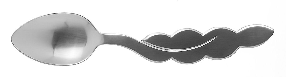 Leaf (Stainless) Solid Serving Spoon by Sasaki-1