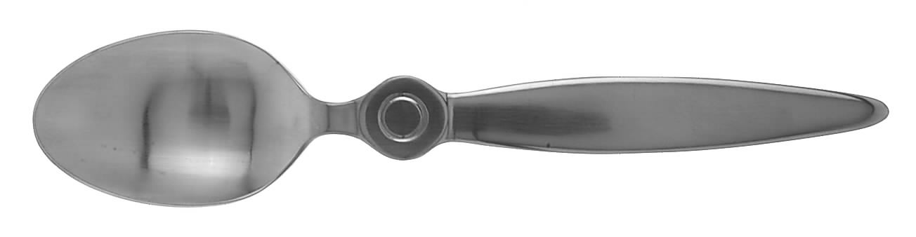 Propeller (Stainless) Place/Oval Soup Spoon by Sasaki-1