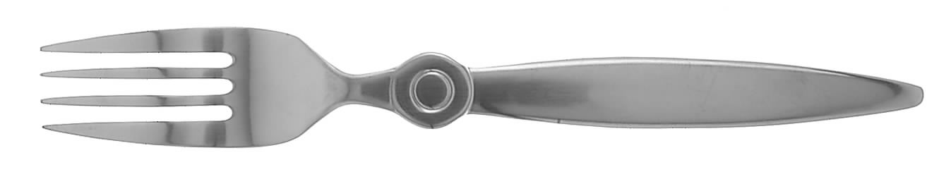 Propeller (Stainless) Solid Serving Fork by Sasaki-1