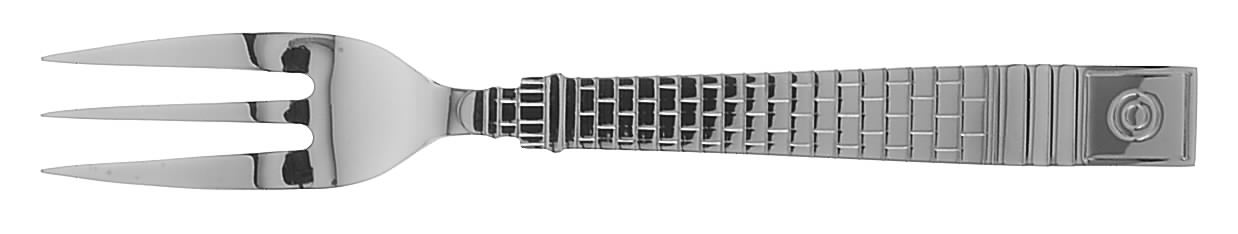 Sienna (Stainless, Glossy) Solid Serving Fork by Sasaki-1