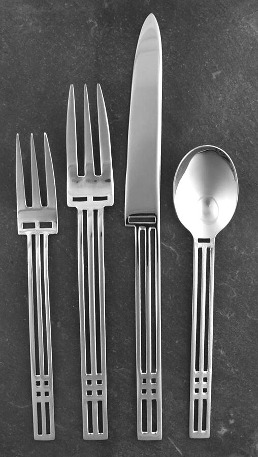 Windows (Stainless) 32 Piece Estate Set by Sasaki-1