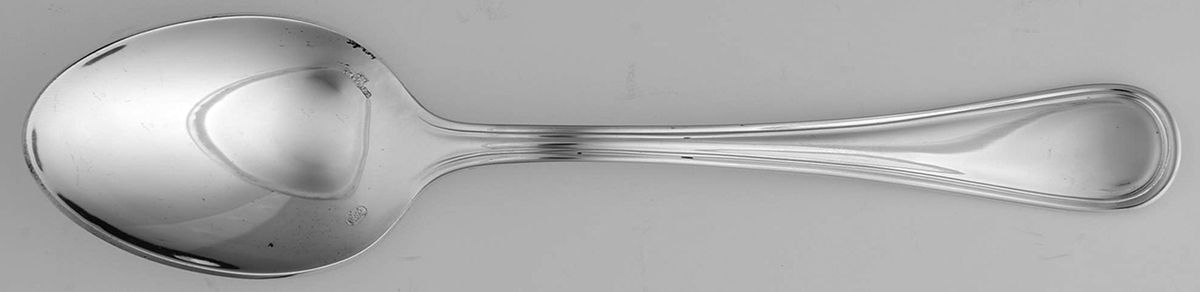 Contour (Silverplate on 18-10 Stainless) Place/Oval Soup Spoon by Sambonet-1