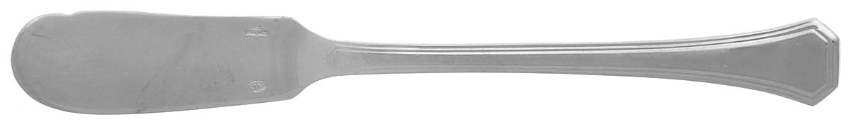 Deco (Stainless) Flat Handle Master Butter Knife by Sambonet-1