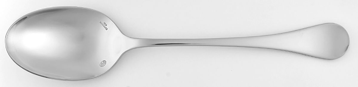 Queen Anne (Stainless) Solid Serving Spoon by Sambonet-1