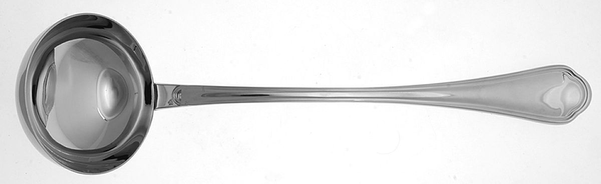 Ruban (Stainless) Solid Soup Ladle by Sambonet-1