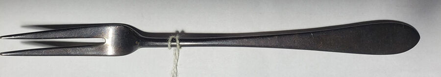 Pointed End (Sterling, 1906) Olive Fork by Arthur J Stone-1