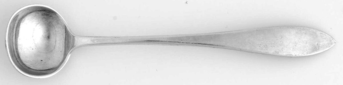 Pointed End (Sterling, 1906) Master Salt Spoon by Arthur J Stone-1