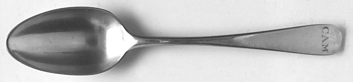 Round End (Sterling, 1901) Demitasse Spoon by Arthur J Stone-1