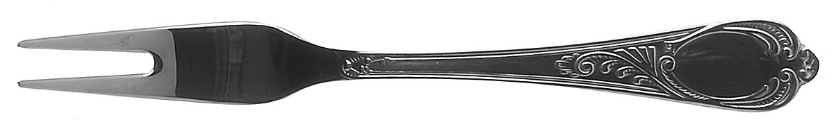 Wien (Gold Electroplate) Short Handle Pickle/Olive Fork by SBS Bestecke-1