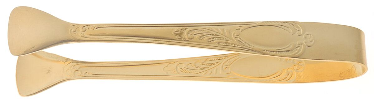 Wien (Gold Electroplate) Large Sugar Tongs by SBS Bestecke-1