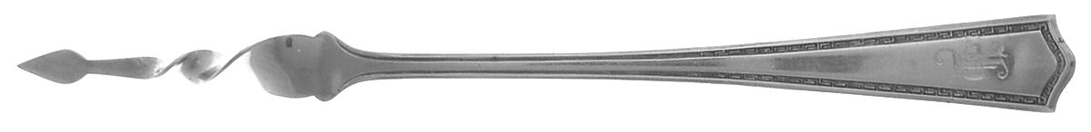 Arcadia (Sterling) 1 Tine Twist Pick Butter Pick by Saart Brothers-1