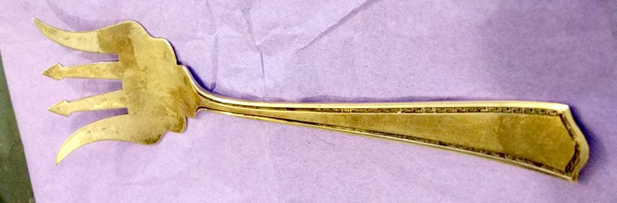 Arcadia (Sterling) Small Chipped Beef Fork by Saart Brothers-1