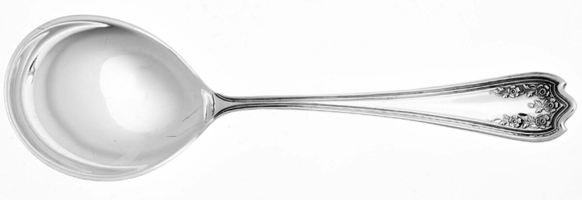 Blossom (Sterling) Small Jelly Spoon by Saart Brothers-1