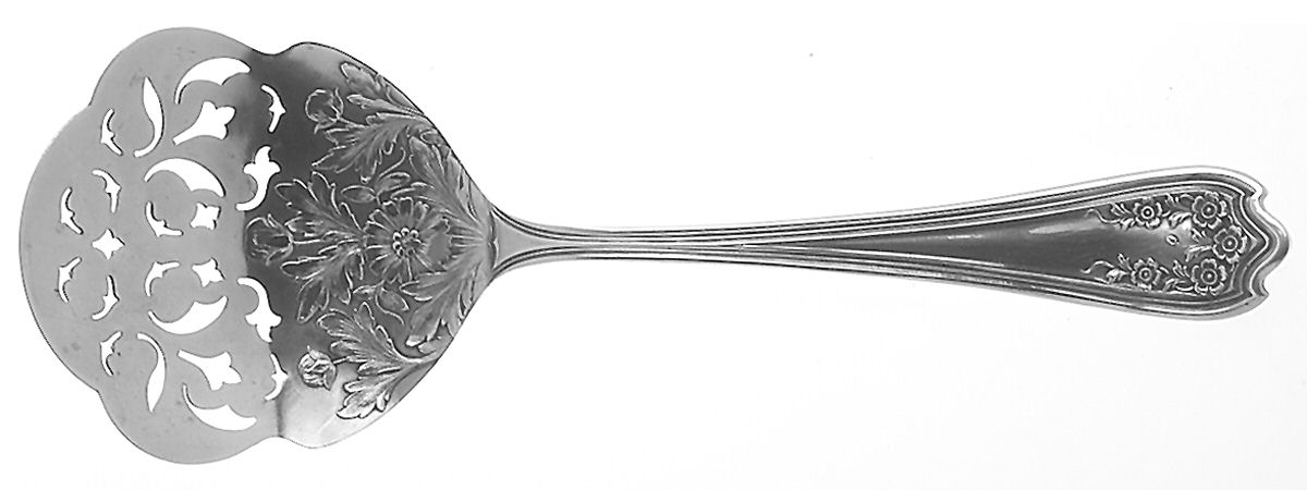 Blossom (Sterling) Small Tomato Server,  Solid Piece by Saart Brothers-1