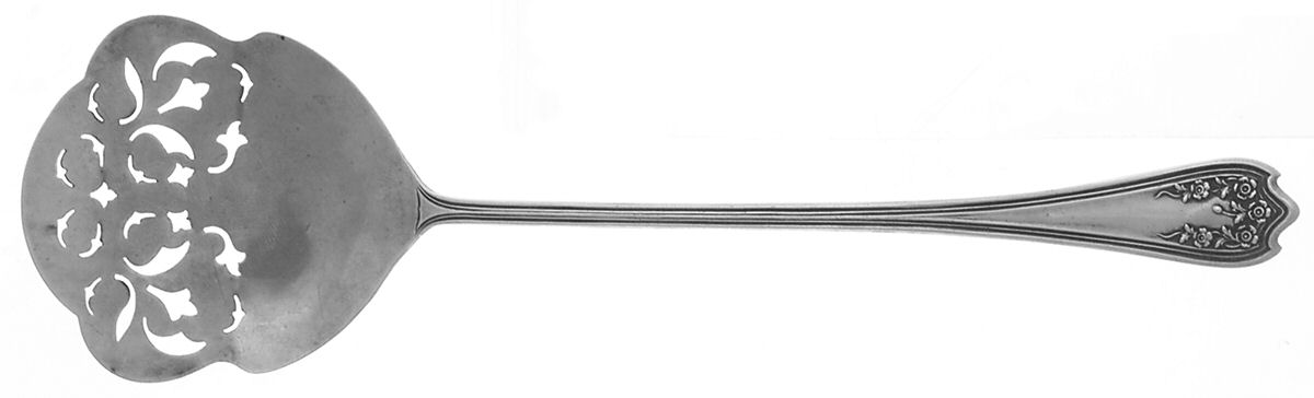 Blossom (Sterling) Tomato Server, Solid Piece by Saart Brothers-1