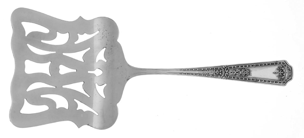 Carpathia (Sterling, 1900) Solid Asparagus Server by Saart Brothers-1