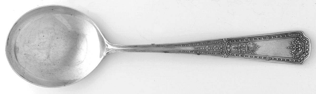 Carpathia (Sterling, 1900) Round Bowl Soup Spoon (Gumbo) by Saart Brothers-1