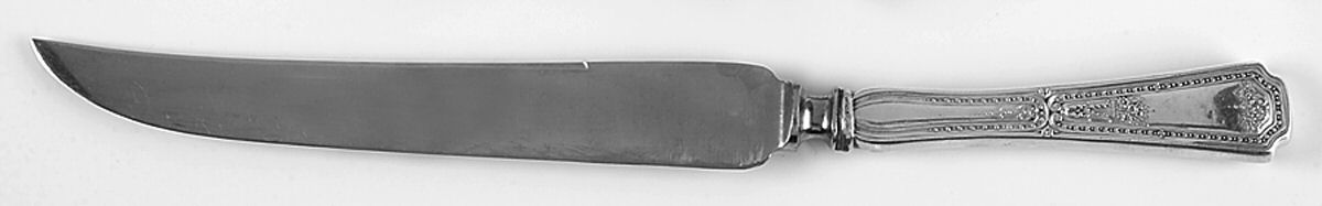 Carpathia (Sterling, 1900) Large Stainless Blade Roast Carving Knife by Saart Brothers-1