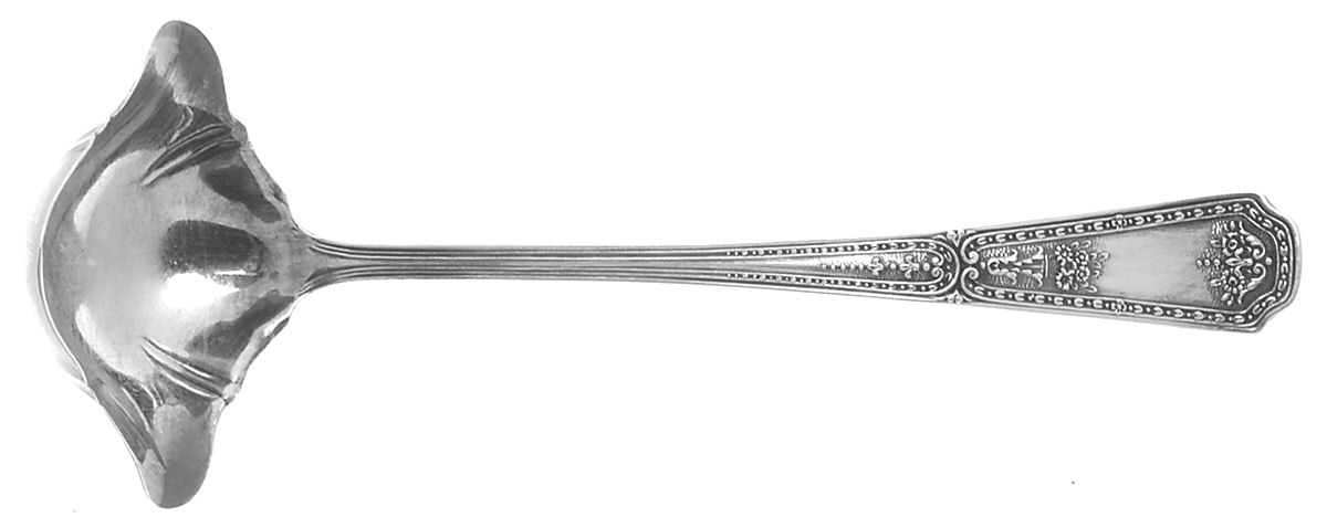 Carpathia (Sterling, 1900) Solid Piece Cream Ladle by Saart Brothers-1