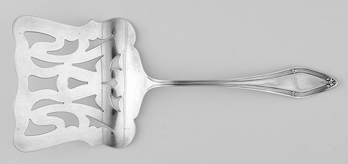 Hendrick Hudson (Sterling, 1912) Solid Asparagus Server by Saart Brothers-1