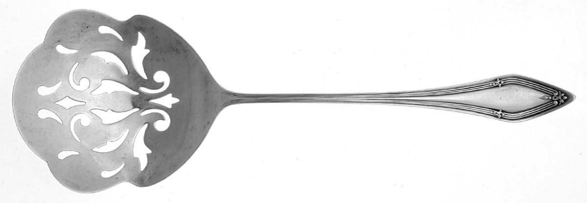 Hendrick Hudson (Sterling, 1912) Tomato Server, Solid Piece by Saart Brothers-1