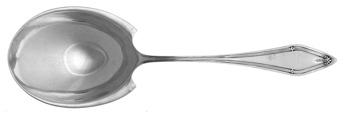 Hendrick Hudson (Sterling, 1912) Small Solid Berry/Casserole Spoon by Saart Brothers-1