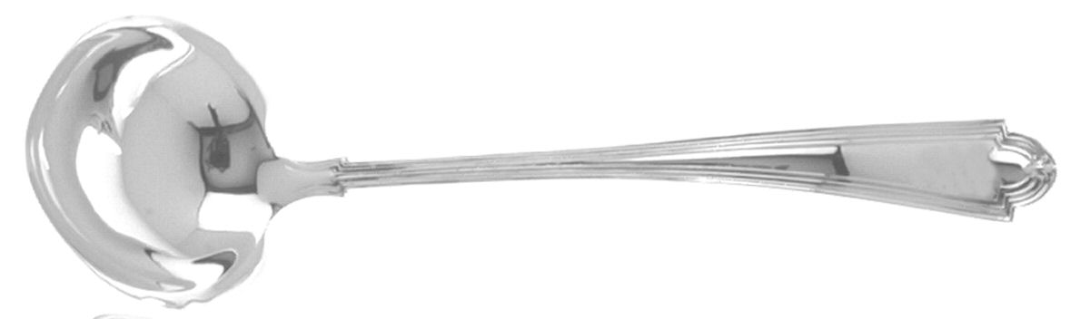 Hermitage (Sterling, 1910) Solid Piece Cream Ladle by Saart Brothers-1