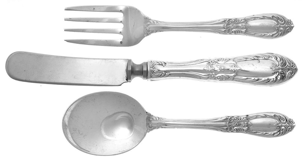 Lady Fairfield (Sterling, 1930) BABY SET-3PC (BF,BS & BK) by Saart Brothers-1