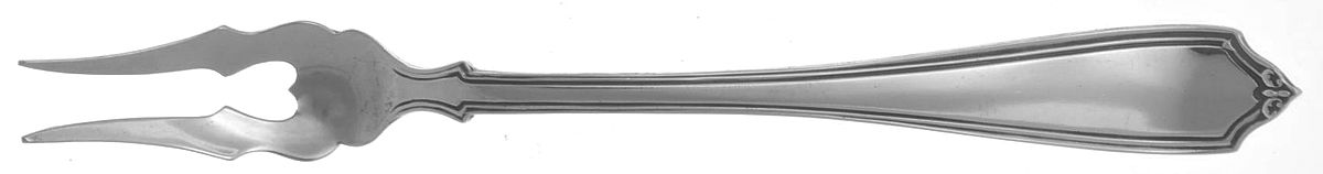 La Tosca (Sterling, 1900) Old Style Pickle Fork by Saart Brothers-1